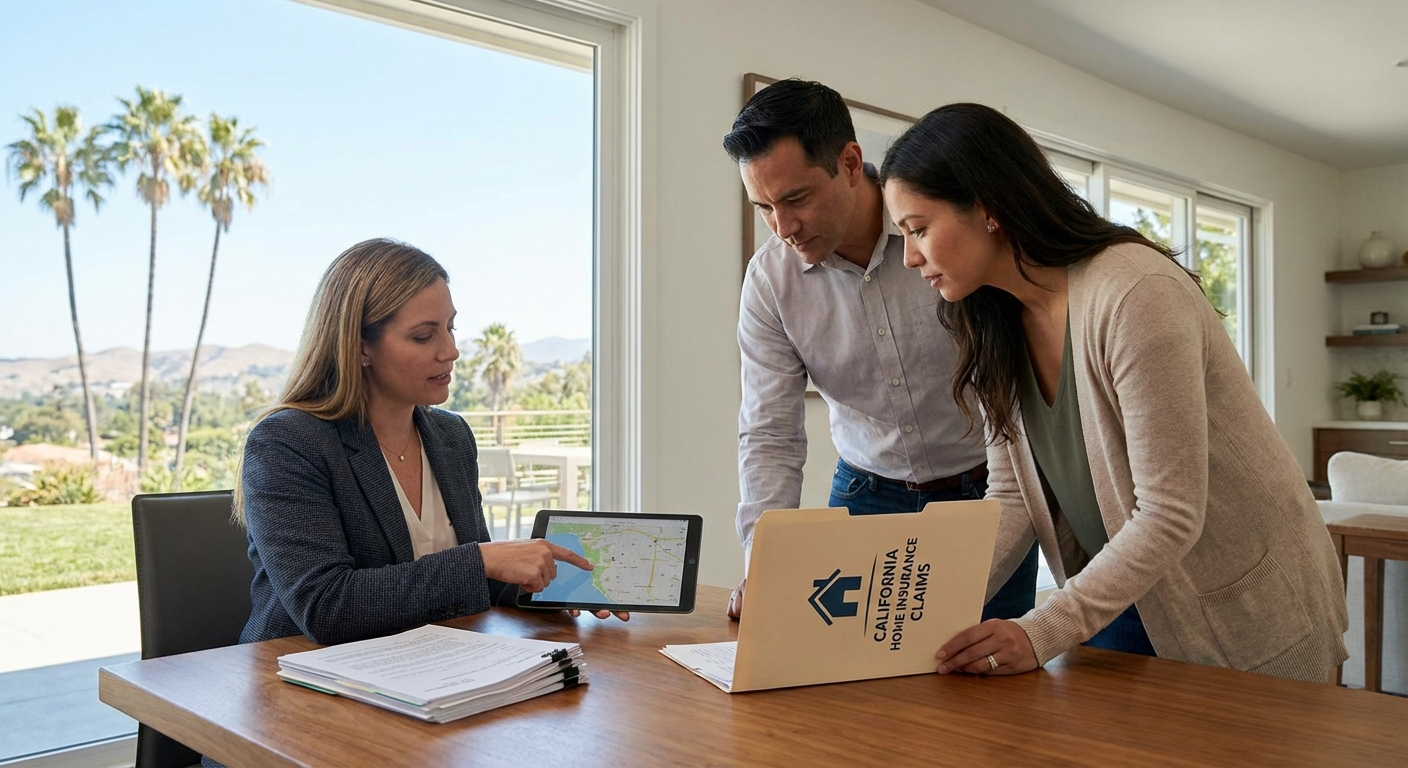 california home insurance claims process explained - California insurance guide