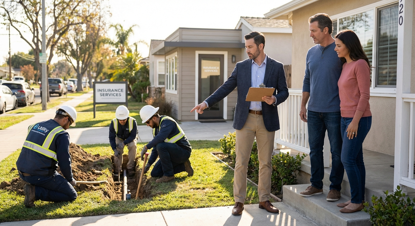 california home insurance service line coverage - California insurance guide